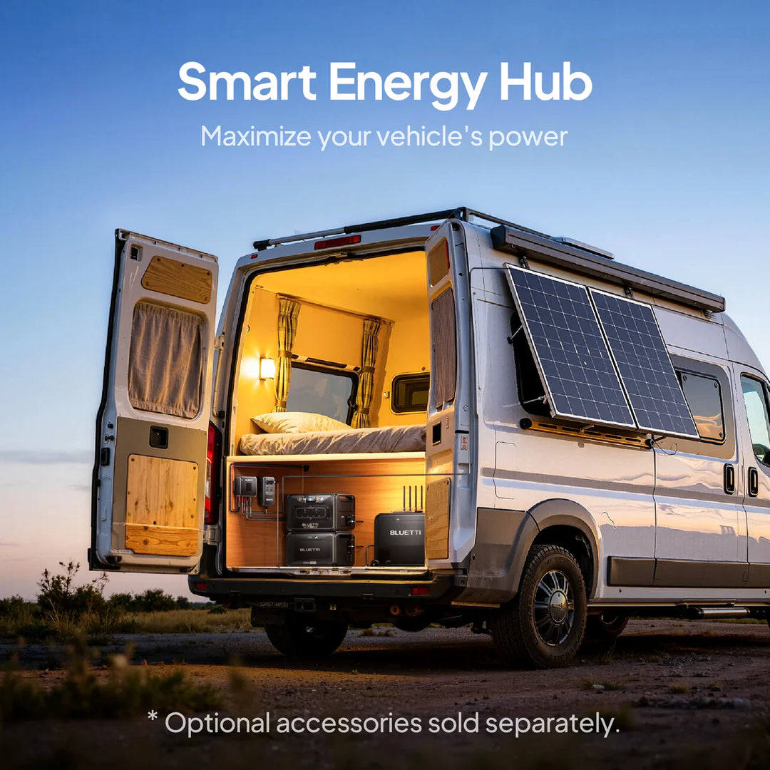 Bluetti Charger 2 - 1200W Alternator & Solar Dual DC Charger