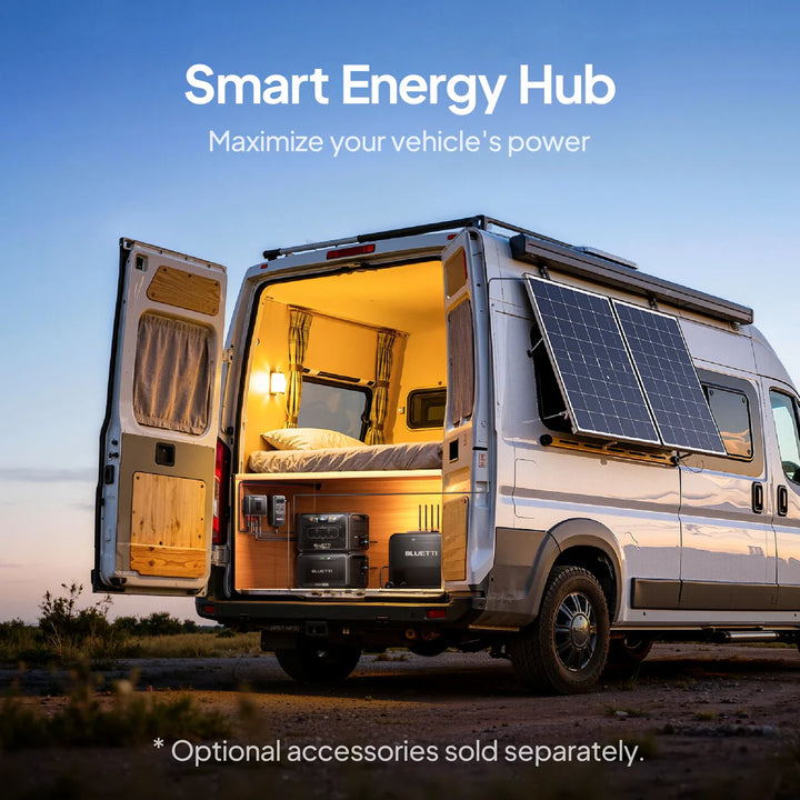 Bluetti Charger 2 - 1200W Alternator & Solar Dual DC Charger