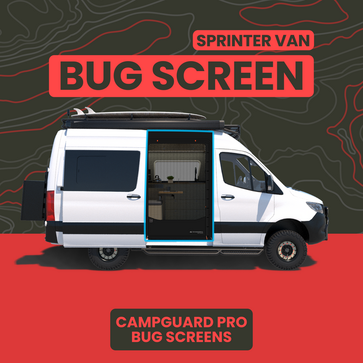 The Wanderful Sprinter CampGuard Pro Bug Screen