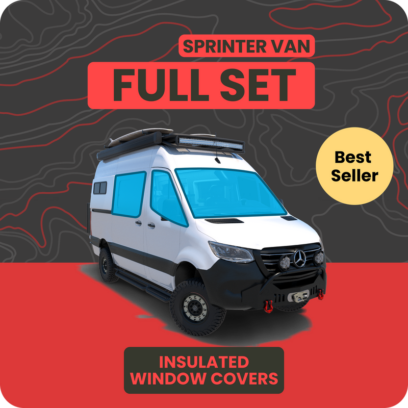 Sprinter Full 8-Piece Window Cover Set - Wanderful