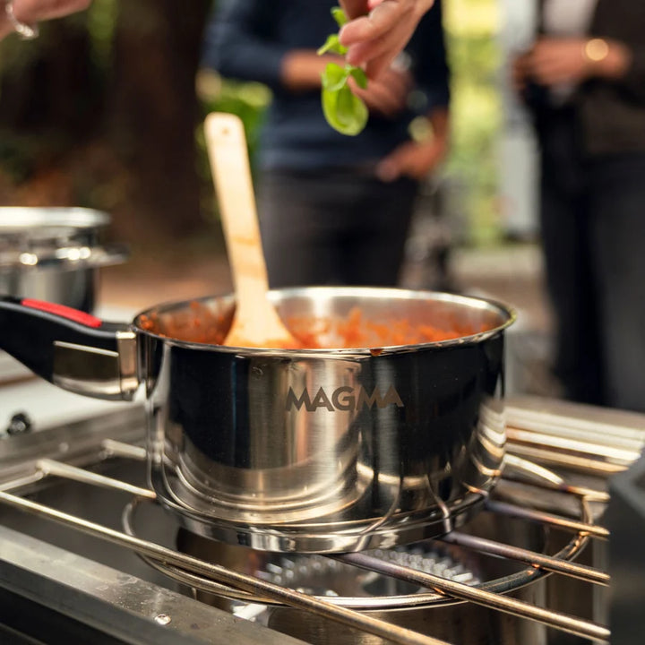 10 Piece Gourmet "Nesting" Stainless Steel Induction Cookware Set