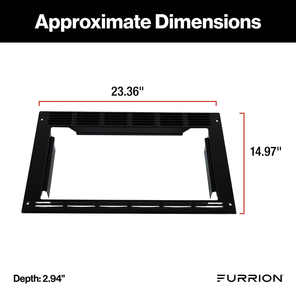 Furrion FMAML09-BL-TK black trim kit — manufacturer photo 2