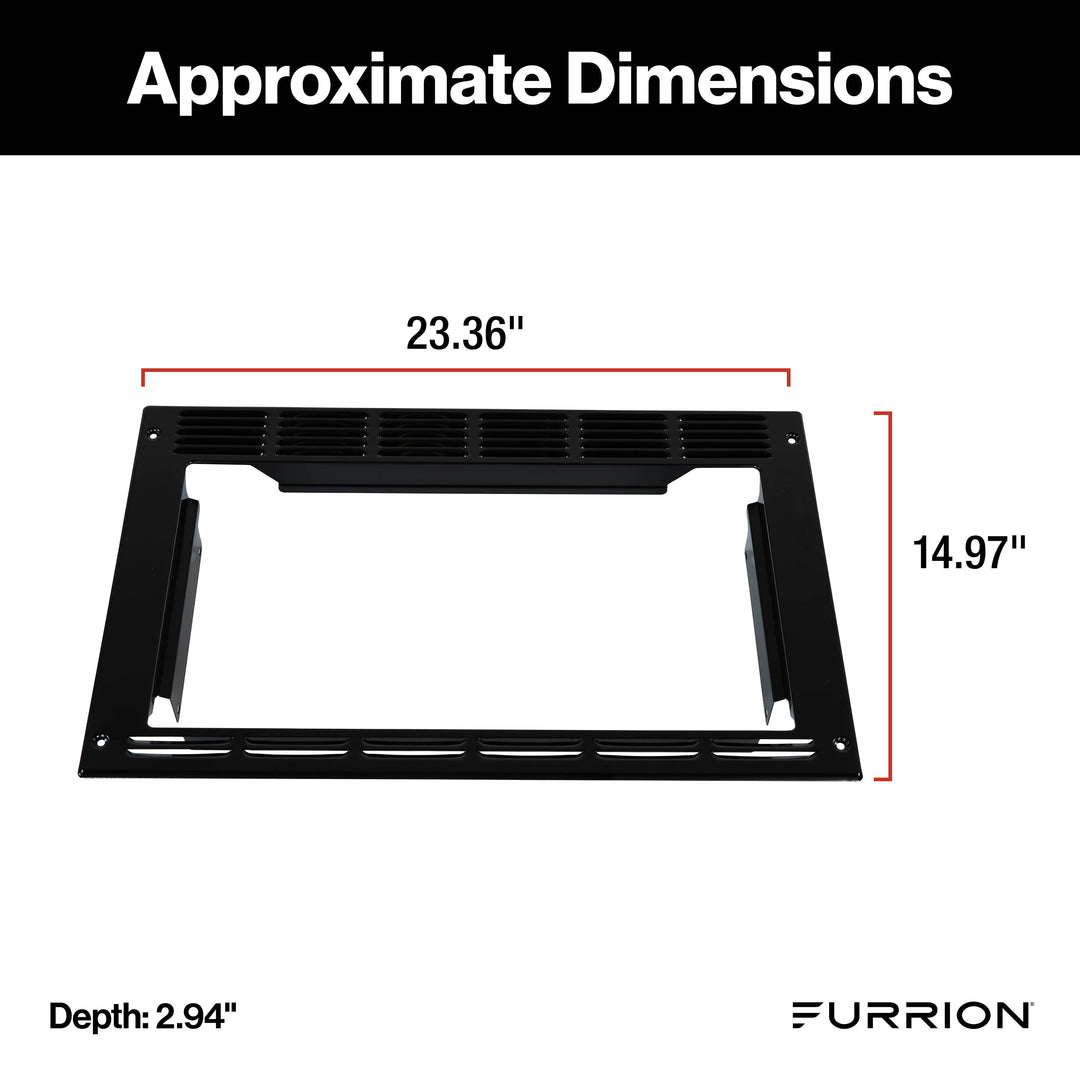 Furrion FMAML09-BL-TK black trim kit — manufacturer photo 2
