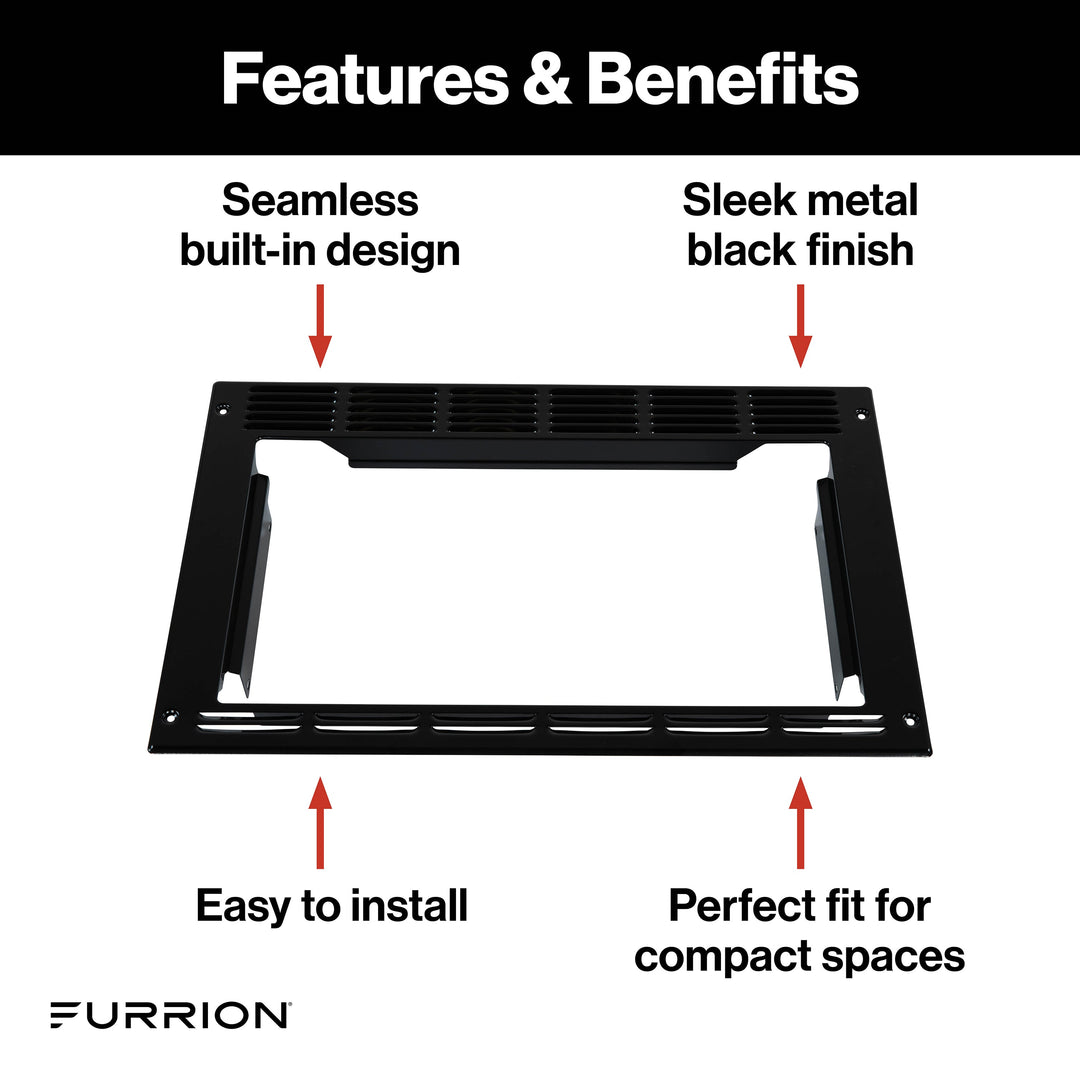 Furrion FMAML09-BL-TK black trim kit — manufacturer photo 3