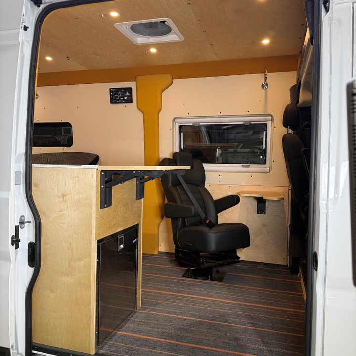 GoCode ProMaster trim installed in a van interior