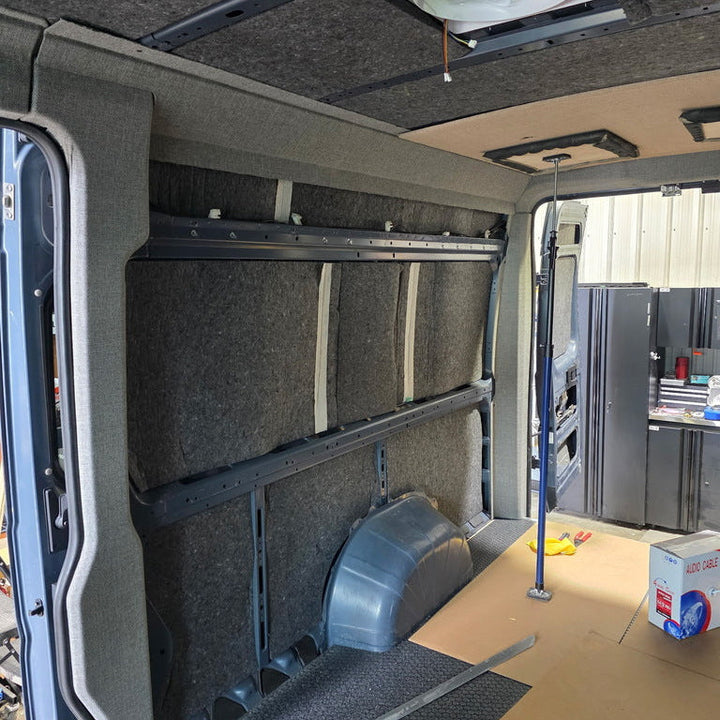 Installed GoCode ProMaster upholstered interior