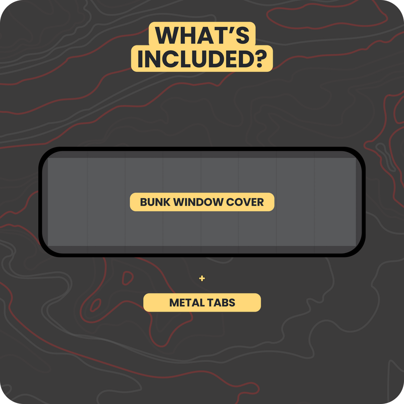 Bunk Window Cover - CRL - Wanderful