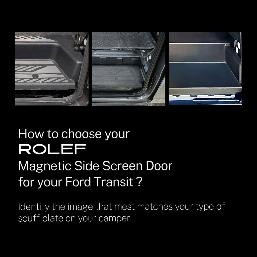 Rolef Bug Screen - Transit Slider Door