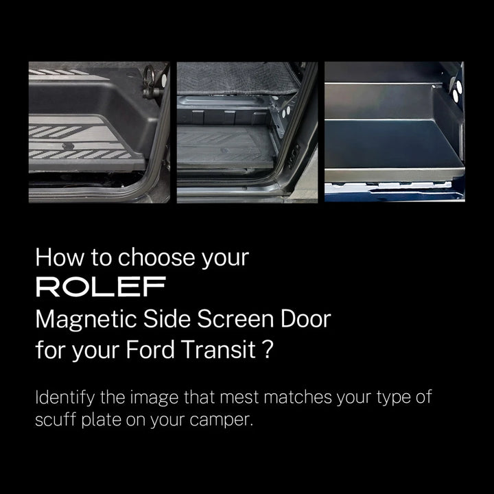 Rolef Bug Screen - Transit Slider Door