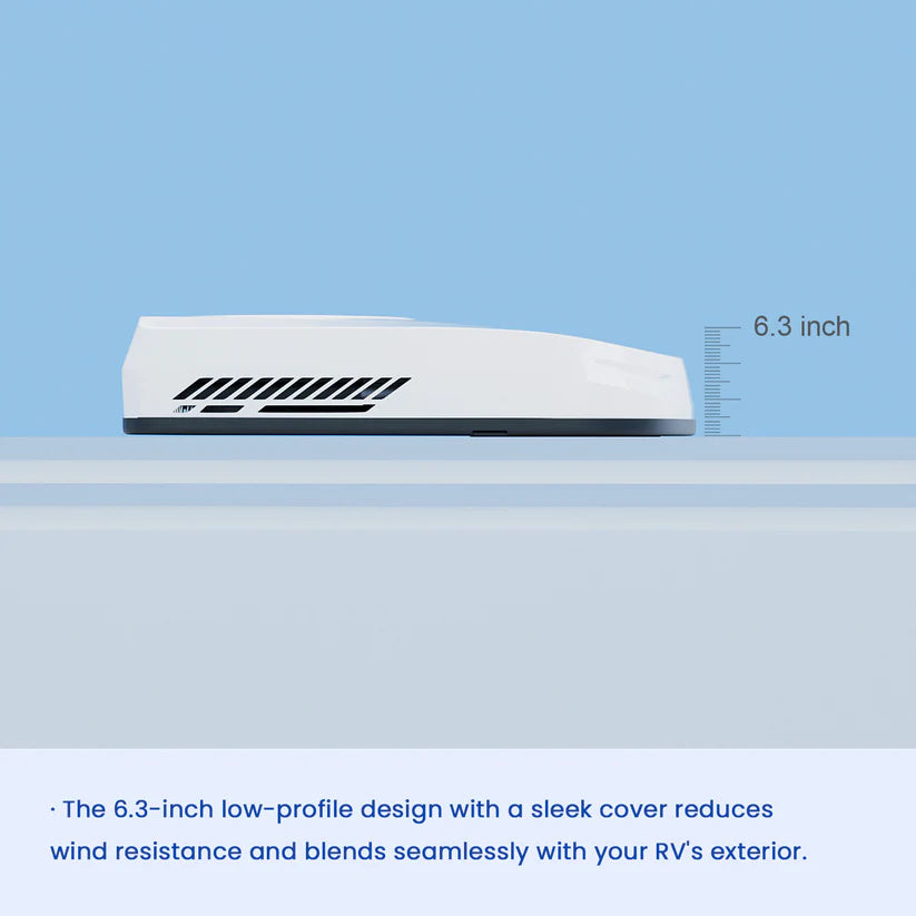 OutEquip Pro - 48V 11,000BTU Rooftop Air Conditioner with Heater