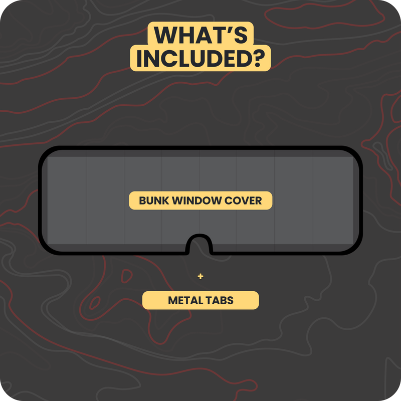 Bunk Window Cover - CRL - Wanderful