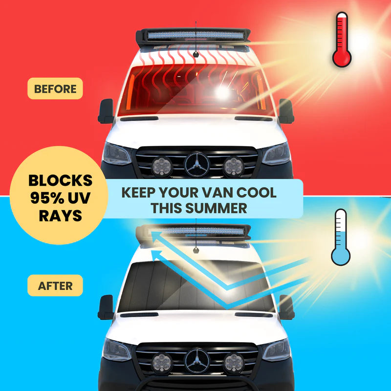 Wanderful - Chevy Express Windshield Cover