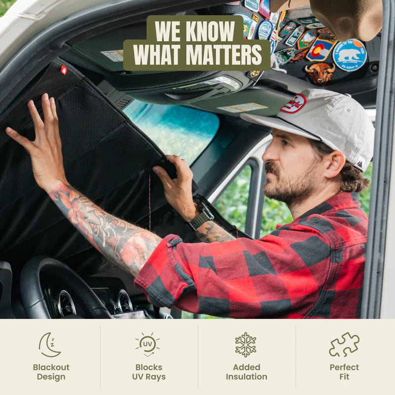 Wanderful - Chevy Express Windshield Cover