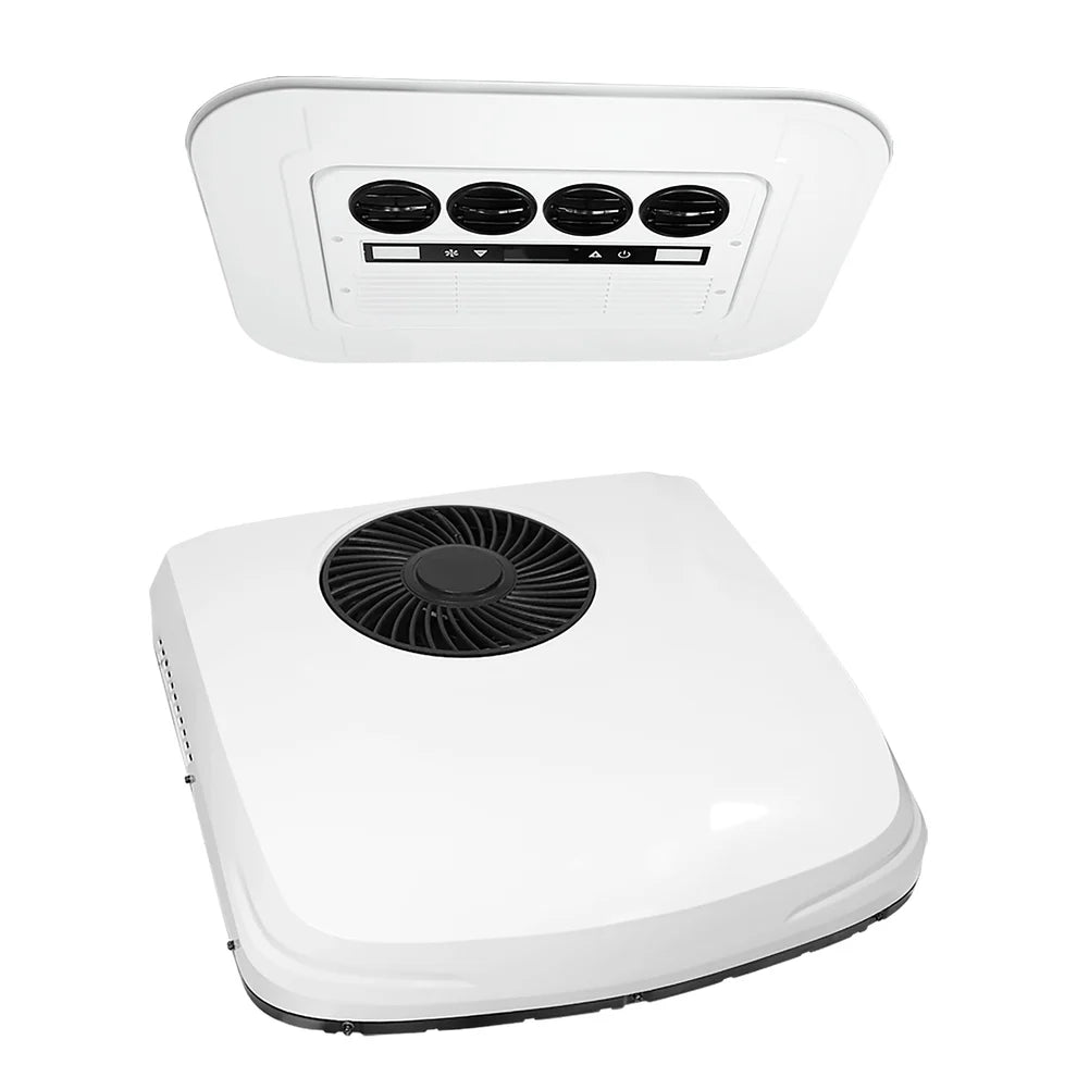 OutEquip 48V Air Conditioner - 11,000 BTU Rooftop Air Conditioner with PTC Heater