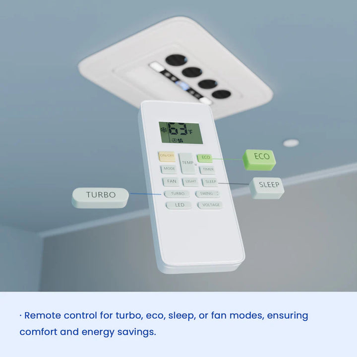 OutEquip Pro Summit 2 – 12V 10,000 BTU Rooftop Air Conditioner with PTC Heat Option