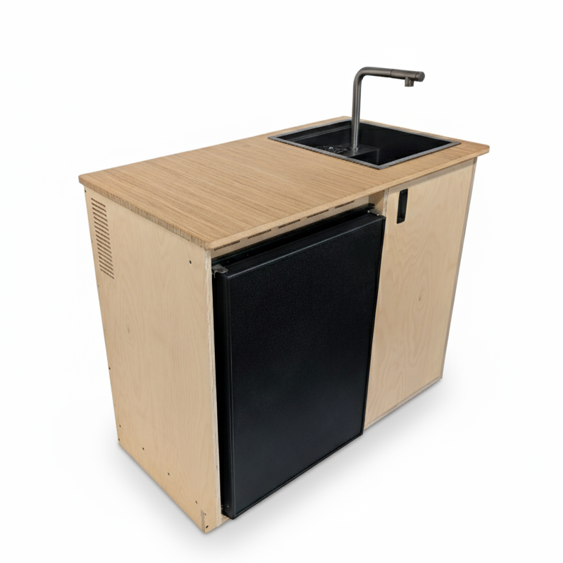 Sink and Fridge Galley Cabinet