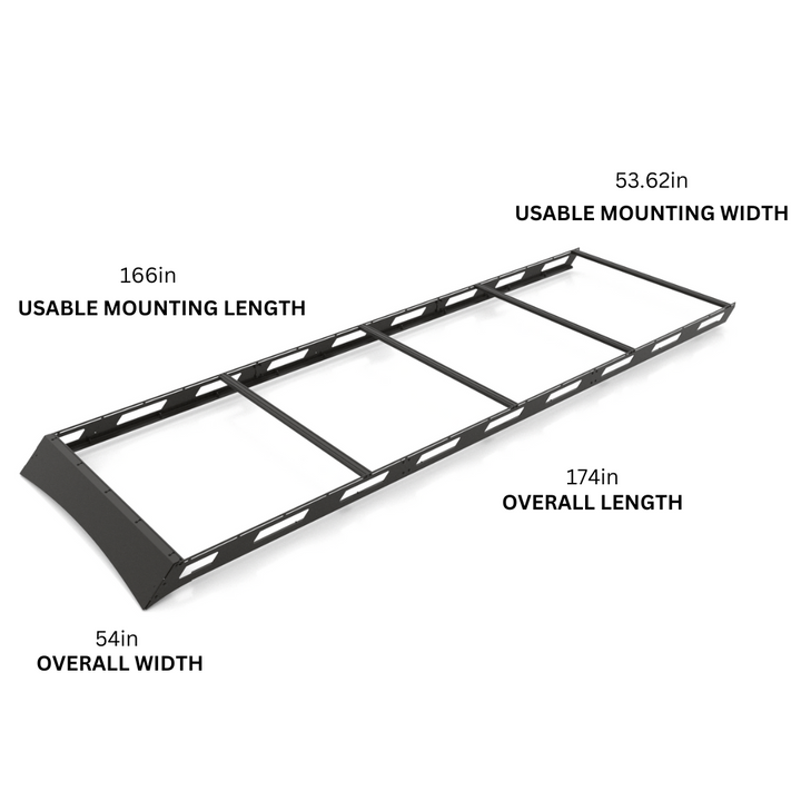 Mercedes Sprinter 170" + 170" EXT High-Roof Rack by Curious Campervans