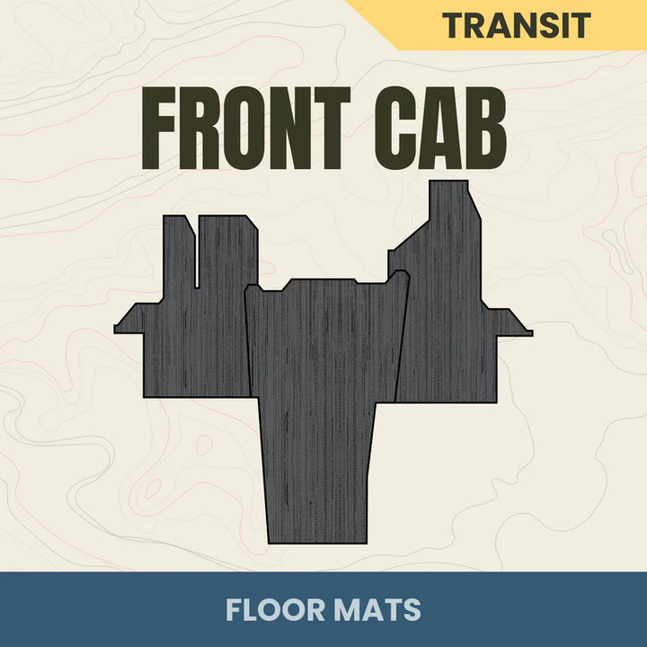 Wanderful - Transit Front Cab Floor Mats