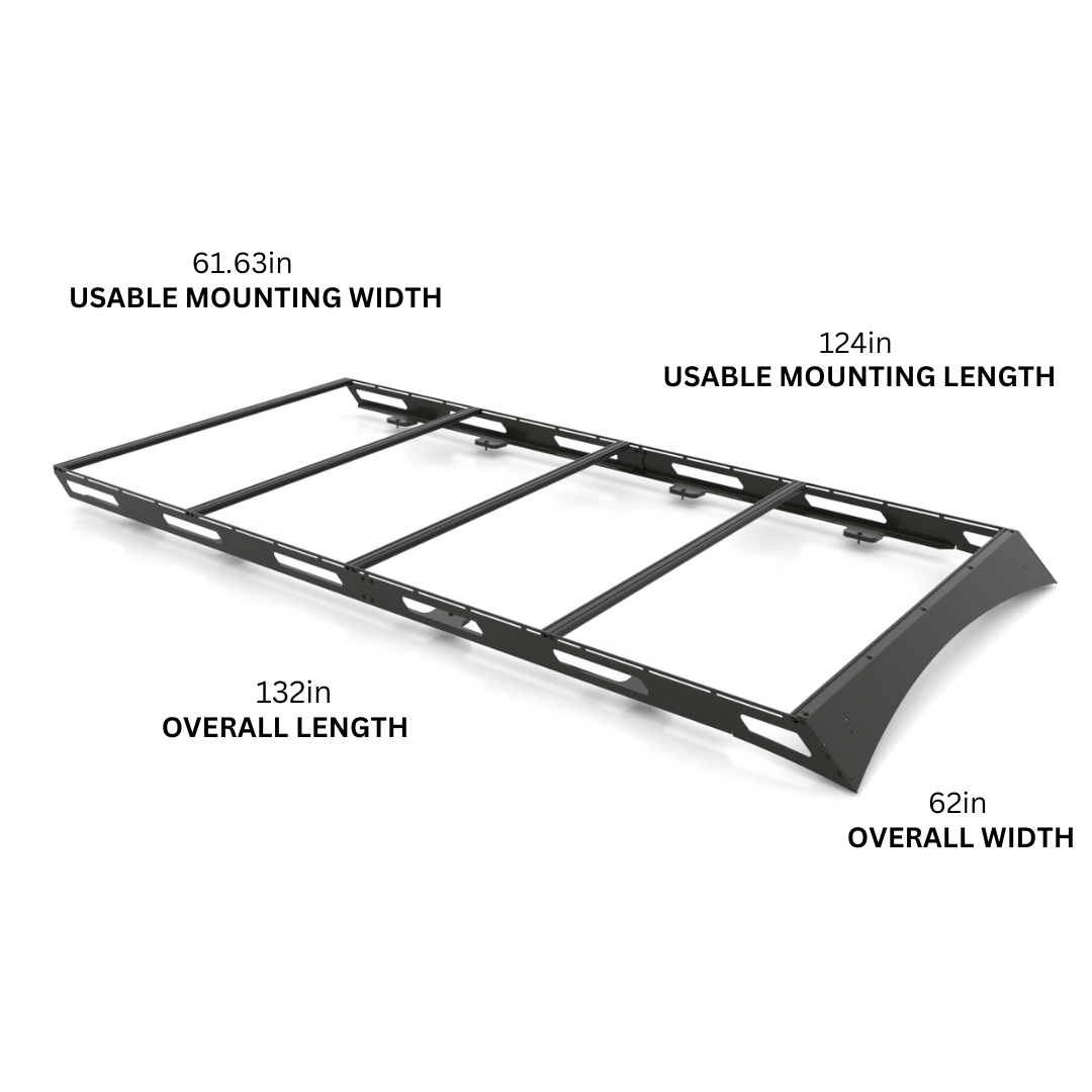 Ford Transit 148" Mid-Roof Rack by Curious Campervans