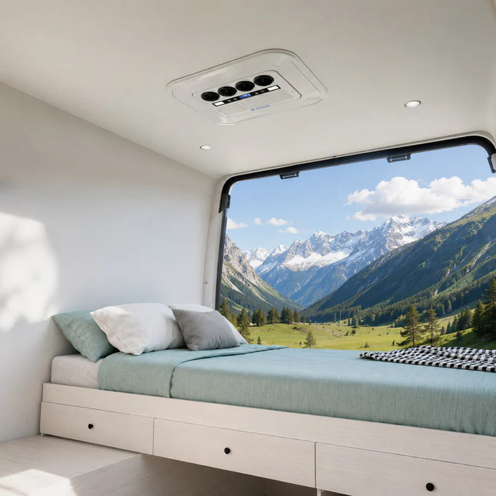 Summit Flex 12V Dual-Mount (Wall/Roof) Air Conditioner