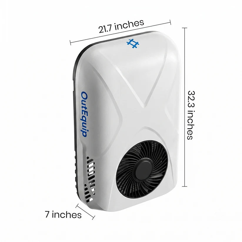 Summit Flex 12V Dual-Mount (Wall/Roof) Air Conditioner