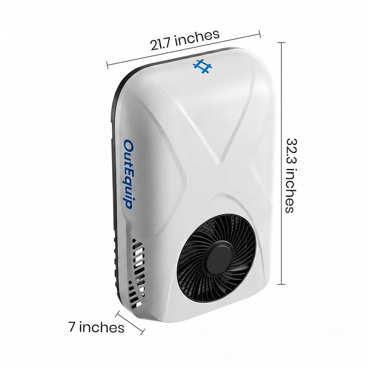 Summit Flex 12V Dual-Mount (Wall/Roof) Air Conditioner
