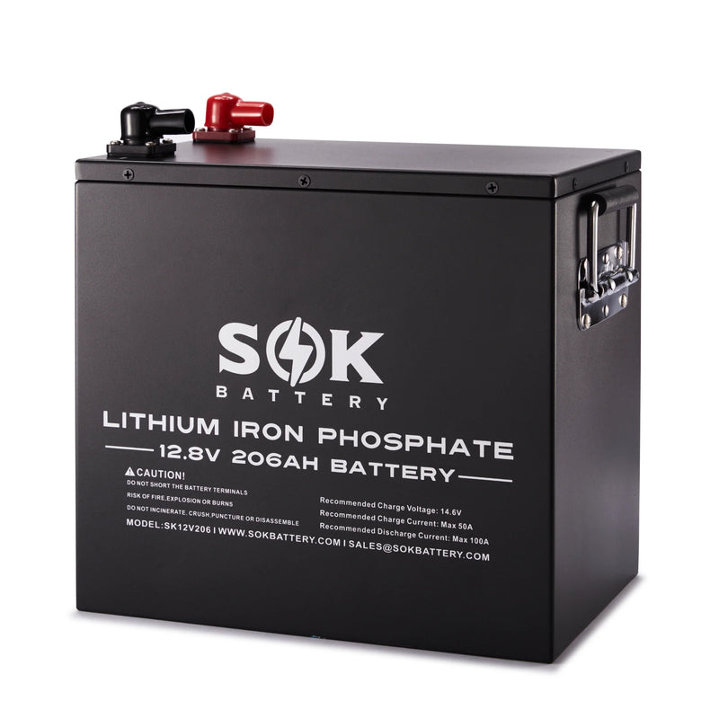 SOK 206Ah | 12V - LiFePO4 Lithium Battery