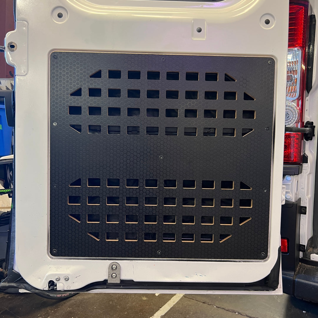 Molle Storage Panels for Promaster Rear Doors – Curious Campervans