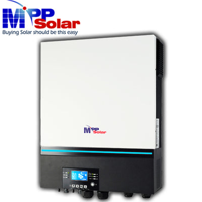 MPP LV6548 6500w All-In-One Solar Inverter and Charge Controller (CSA) 48V DC, MPPT 120A, 90A AC Charger Hybrid System