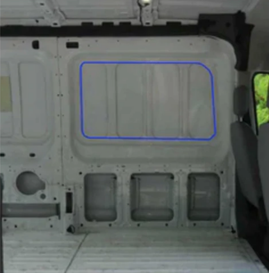 Transit Forward Window AMA Driver Side Forward Half-Slider Window for Ford Transit (2015-pres ...