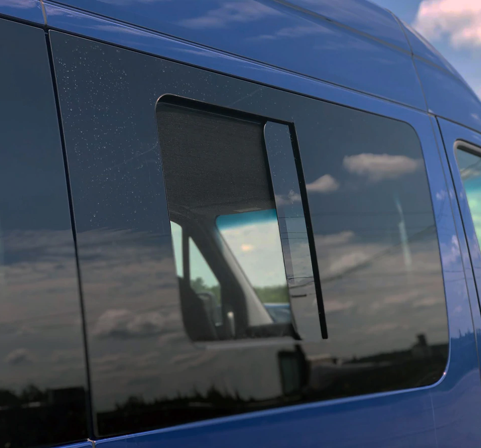 Ama Window Sprinter AMA Passenger Sliding Door Half-Slider Window for Mercedes Sprinter (2 ...