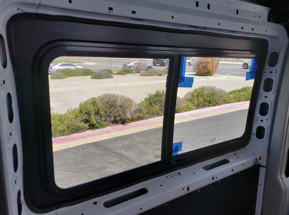 AMA Passenger Sliding Door Half-Slider Window for Ram Promaster (2014 ...