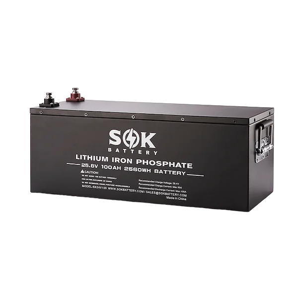 SOK 100Ah | 24V - LiFePO4 Lithium Battery