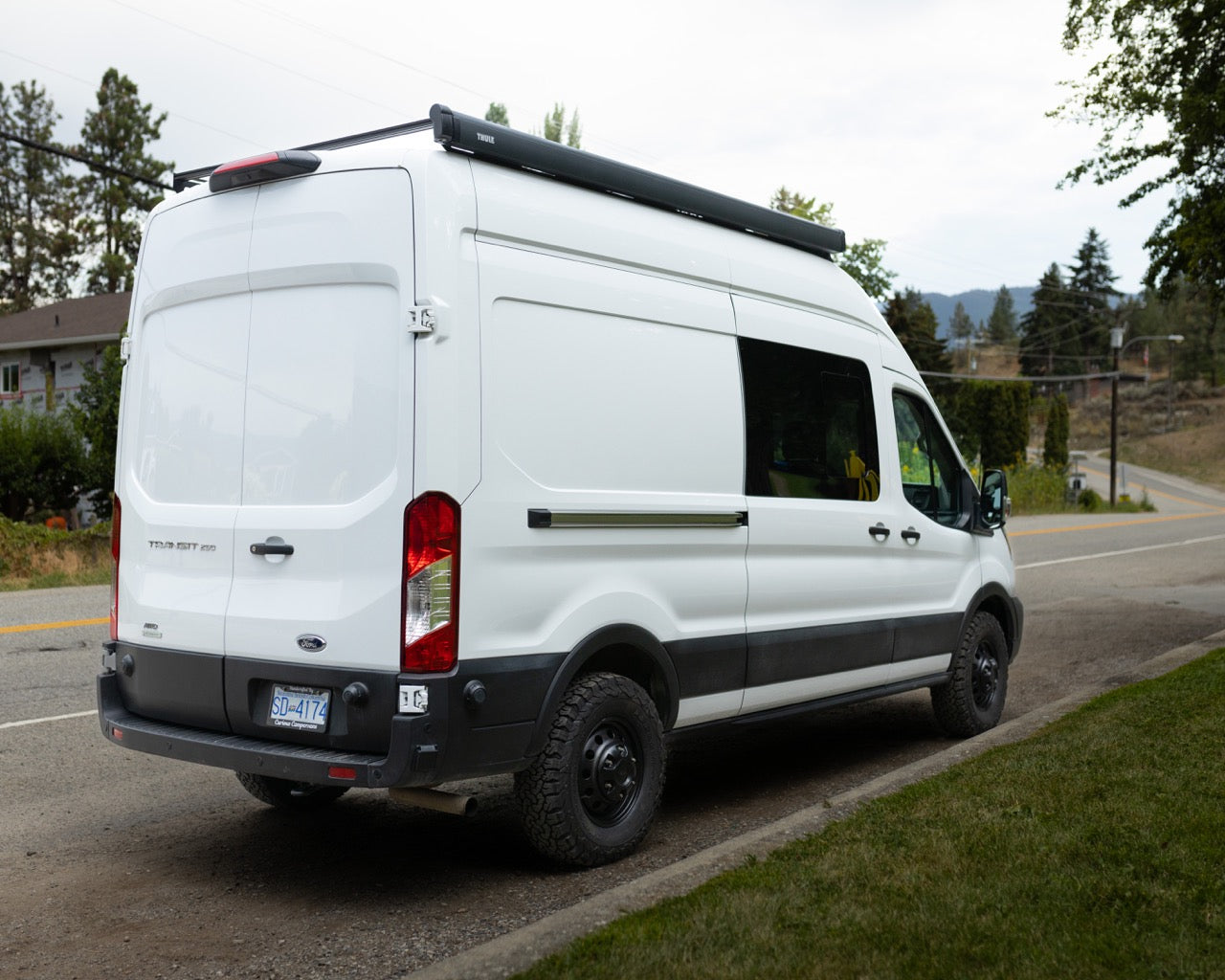 Thule HideAway 10 ft Awning Anthracite Black Curious Campervans