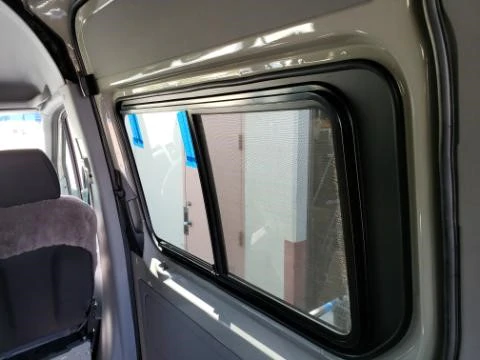 Ama Window Sprinter AMA Passenger Sliding Door Half-Slider Window for Mercedes Sprinter (2 ...